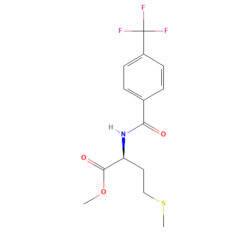 N-[4-(TRIFLUOROMETHYL)BENZOYL]-L-METHIONINE METHYL ESTER (CAS: 175202-25-2) - Related Chemical Product