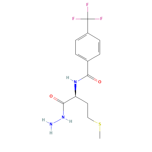 N-[4-(TRIFLUOROMETHYL)BENZOYL]-L-METHIONINYL HYDRAZIDE (CAS: 175202-27-4) - Related Chemical Product