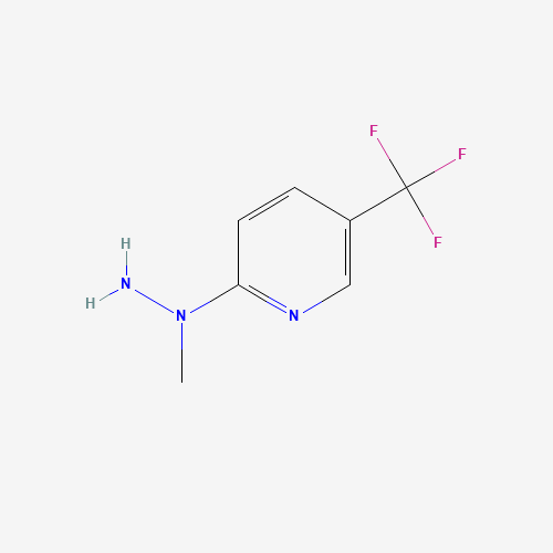N-[5-(Trifluoromethyl)pyridin-2-yl]-N-methylhydrazine (CAS: 163620-24-4) - Related Chemical Product