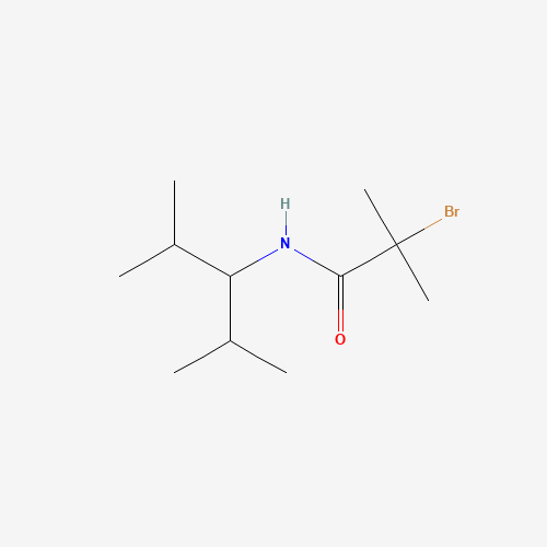 N1-(1-ISOPROPYL-2-METHYLPROPYL)-2-BROMO-2-METHYLPROPANAMIDE (CAS: 69959-91-7) - Related Chemical Product