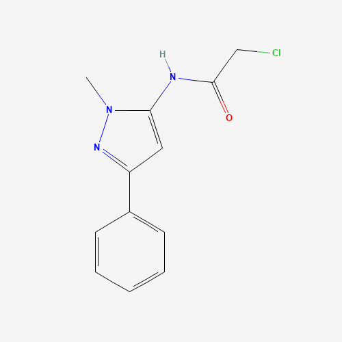 N1-(1-METHYL-3-PHENYL-1H-PYRAZOL-5-YL)-2-CHLOROACETAMIDE (CAS: 306935-25-1) - Related Chemical Product
