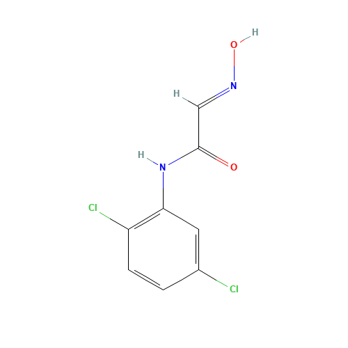 N1-(2,5-DICHLOROPHENYL)-2-HYDROXYIMINOACETAMIDE (CAS: 17122-58-6) - Related Chemical Product