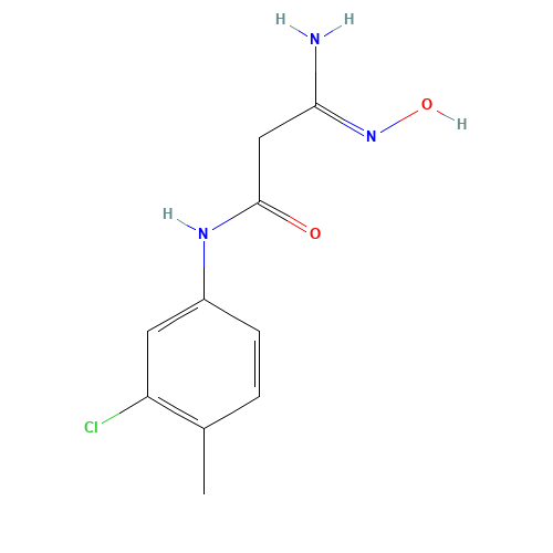 (3Z)-3-AMINO-N-(3-CHLORO-4-METHYLPHENYL)-3-(HYDROXYIMINO)PROPANAMIDE (CAS: 219528-42-4) - Related Chemical Product