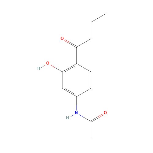 N1-(4-BUTYRYL-3-HYDROXYPHENYL)ACETAMIDE (CAS: 28583-62-2) - Related Chemical Product