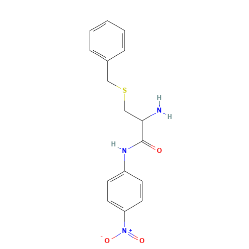 N1-(4-NITROPHENYL)-2-AMINO-3-(BENZYLTHIO)PROPANAMIDE (CAS: 52207-07-5) - Related Chemical Product