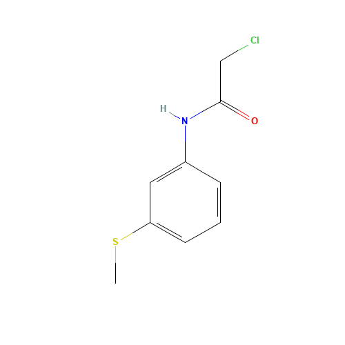 N1-[3-(METHYLTHIO)PHENYL]-2-CHLOROACETAMIDE (CAS: 85126-64-3) - Related Chemical Product