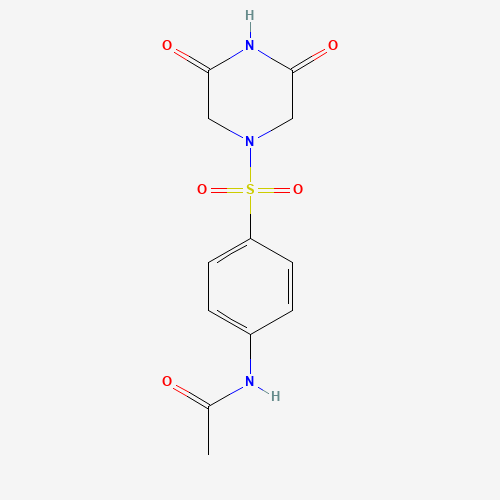 N1-(4-[(3,5-DIOXOPIPERAZINO)SULFONYL]PHENYL)ACETAMIDE (CAS: 175201-44-2) - Related Chemical Product