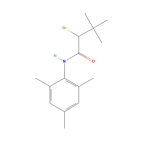 N1-MESITYL-2-BROMO-3,3-DIMETHYLBUTANAMIDE (CAS: 69959-87-1) - Related Chemical Product