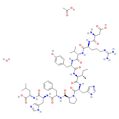 ANGIOTENSIN I HUMAN ACETATE HYDRATE (CAS: 70937-97-2) - Related Chemical Product