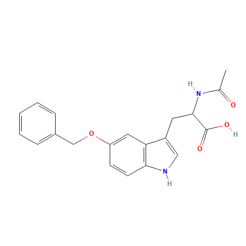 N-ACETYL-5-BENZYLOXY-DL-TRYPTOPHAN (CAS: 55443-80-6) - Related Chemical Product