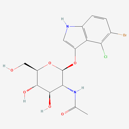 5-Bromo-4-chloro-3-indolyl-N-acetyl-beta-D-glucosaminide (CAS: 4264-82-8) - Related Chemical Product