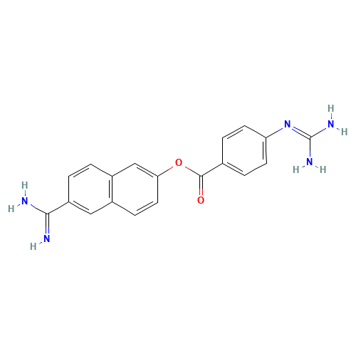 NAFAMOSTAT MESYLATE (CAS: 81525-10-2) - Related Chemical Product