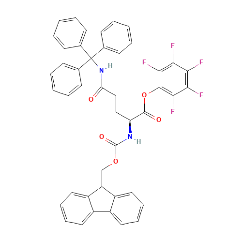FMOC-GLN(TRT)-OPFP (CAS: 132388-65-9) - Related Chemical Product