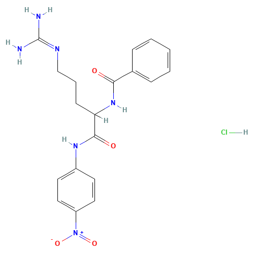 N-Benzoyl-DL-arginine-4-nitroanilide hydrochloride (CAS: 911-77-3) - Related Chemical Product
