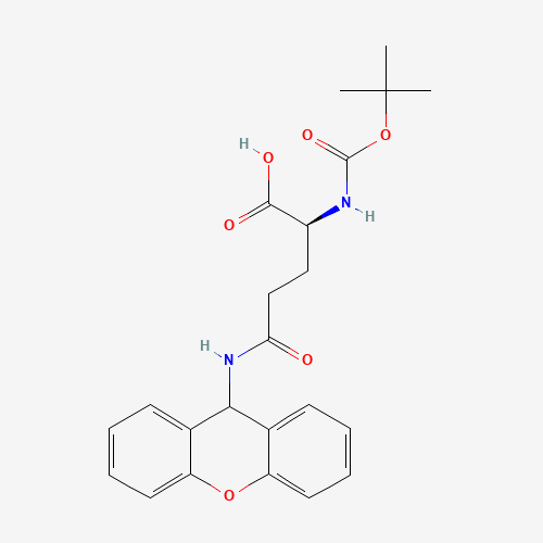 N-Boc-N'-(9-xanthenyl)-L-glutamine (CAS: 55260-24-7) - Related Chemical Product