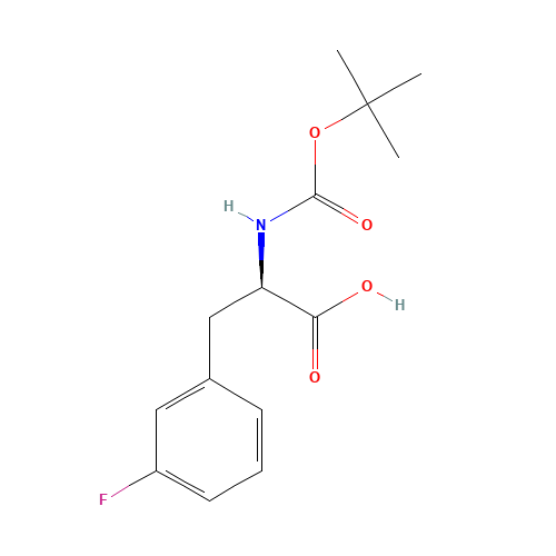 BOC-D-3-Fluorophe (CAS: 114873-11-9) - Related Chemical Product