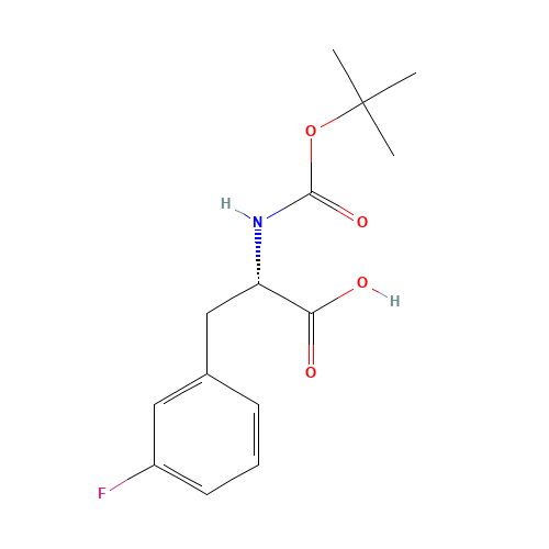 BOC-L-3-FLUOROPHENYLALANINE (CAS: 114873-01-7) - Related Chemical Product