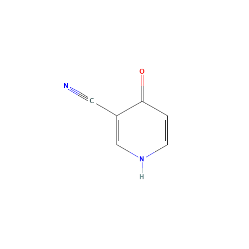 Nicotinonitrile,4-hydroxy-(7CI) (CAS: 89324-16-3) - Chemical Structure and Molecular Formula 