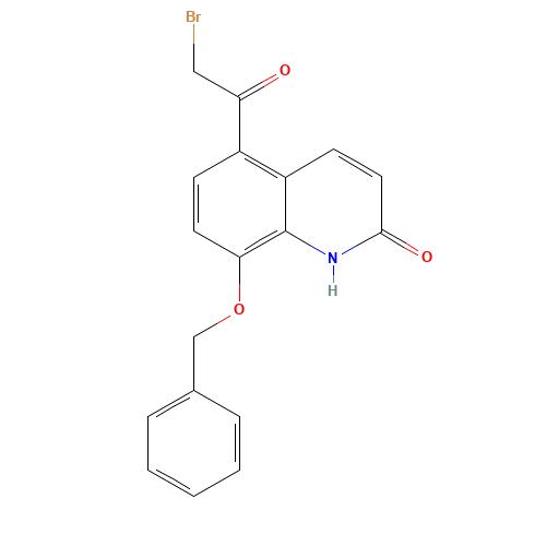8-BENZYLOXY-5-(2-BROMOACETYL)-2-HYDROXYQUINOLINE (CAS: 100331-89-3) - Related Chemical Product