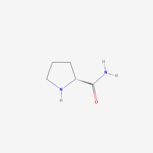 D-Prolinamide (CAS: 62937-45-5) - Chemical Structure and Molecular Formula 