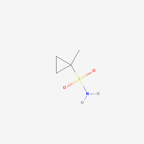 Cyclopropanesulfonamide,1-methyl-(9CI) (CAS: 669008-26-8) - Chemical Structure and Molecular Formula 