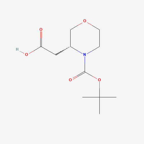 (R)-4-Boc-3-morpholineacetic acid (CAS: 761460-03-1) - Related Chemical Product