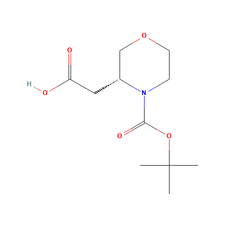 (R)-4-Boc-3-morpholineacetic acid (CAS: 761460-03-1) - Related Chemical Product