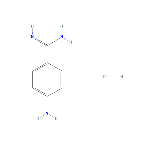 4-AMINOBENZAMIDINE HYDROCHLORIDE (CAS: 7761-72-0) - Related Chemical Product