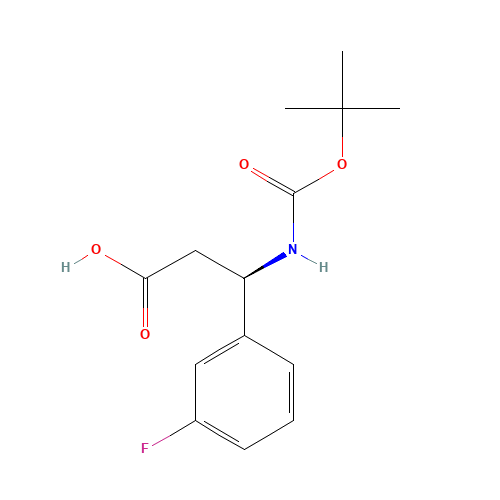 (R)-3-(M-FLUOROPHENYL)-BETA-ALANINE (CAS: 500789-04-8) - Related Chemical Product