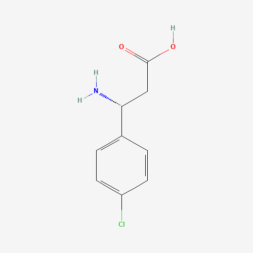 (R)-3-AMINO-3-(4-CHLORO-PHENYL)-PROPIONIC ACID (CAS: 131690-61-4) - Related Chemical Product