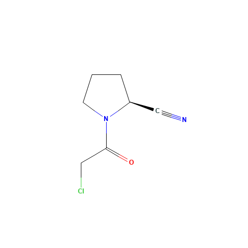 (2S)-1-(Chloroacetyl)-2-pyrrolidinecarbonitrile (CAS: 207557-35-5) - Related Chemical Product