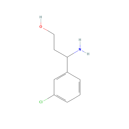3-AMINO-3-(3-CHLORO-PHENYL)-PROPAN-1-OL (CAS: 68208-25-3) - Related Chemical Product