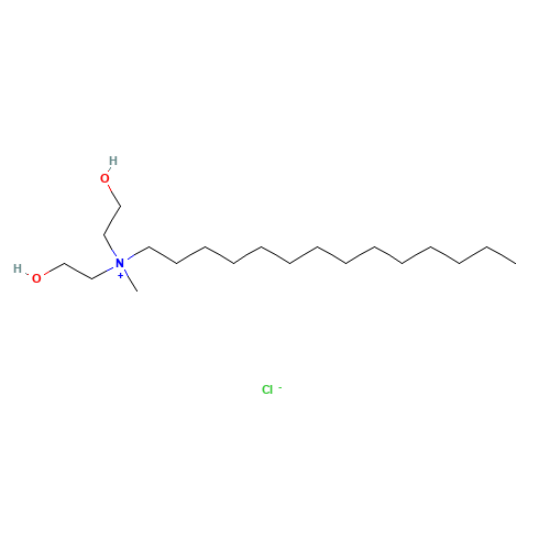 bis(2-hydroxyethyl)methyltetradecylammonium chloride (CAS: 60687-90-3) - Related Chemical Product