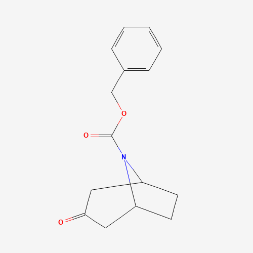 N-Cbz-Nortropinone (CAS: 130753-13-8) - Related Chemical Product
