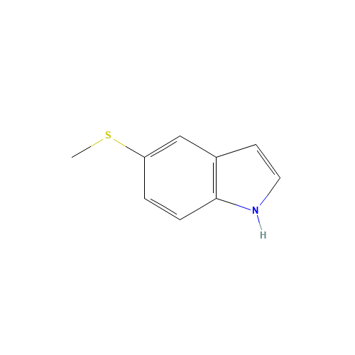 5-METHYLSULFANYL-1H-INDOLE (CAS: 77248-65-8) - Related Chemical Product