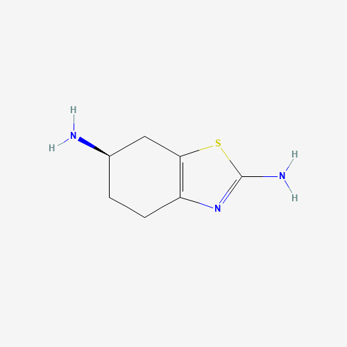 (+)-(6R)-2,6-Diamino-4,5,6,7-tetrahydrobenzothiazole (CAS: 106092-11-9) - Related Chemical Product