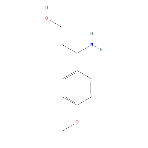 3-AMINO-3-(P-METHOXYPHENYL)-1-PROPANOL (CAS: 68208-24-2) - Related Chemical Product