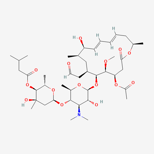 JOSAMYCIN (CAS: 16846-24-5) - Chemical Structure and Molecular Formula 