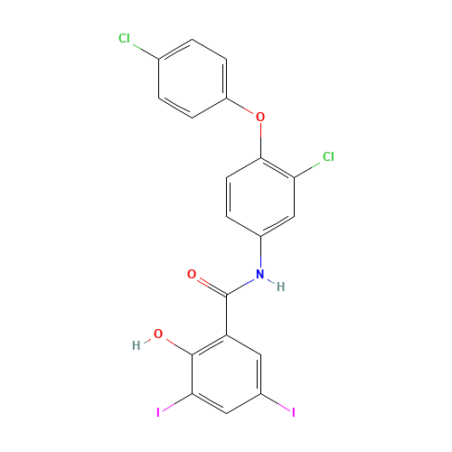 Rafoxanide (CAS: 22662-39-1) - Related Chemical Product