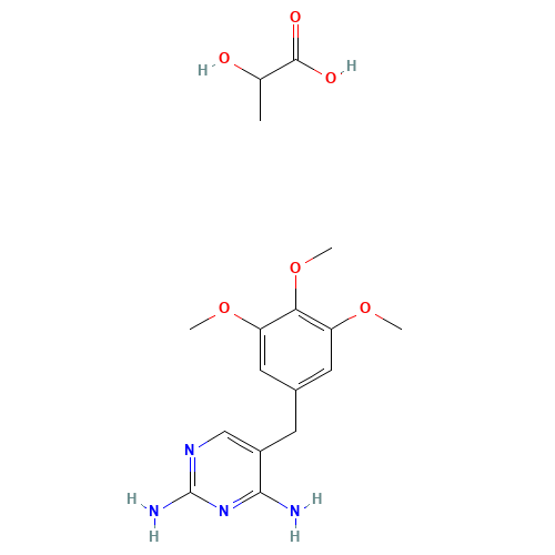 Trimethoprim lactate salt (CAS: 23256-42-0) - Related Chemical Product
