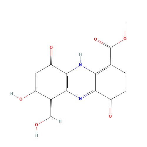 LOMOFUNGIN (CAS: 26786-84-5) - Chemical Structure and Molecular Formula 