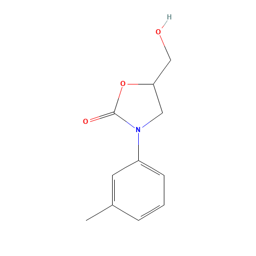 2-OXAZOLIDINONE,5-(HYDROXYMETHYL)-3-(3-METHYLPHENYL)- (CAS: 29218-27-7) - Related Chemical Product