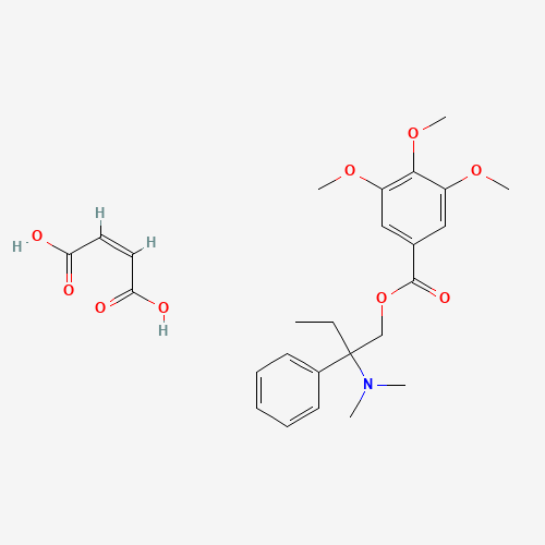 2-(Dimethylamino)-2-phenylbutyl 3,4,5-trimethoxybenzoate maleate (CAS: 34140-59-5) - Related Chemical Product