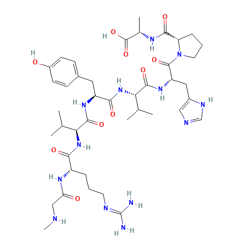 SARALASIN (CAS: 34273-10-4) - Chemical Structure and Molecular Formula 