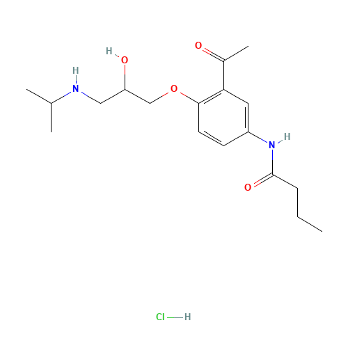 Acebutolol hydrochloride (CAS: 34381-68-5) - Related Chemical Product