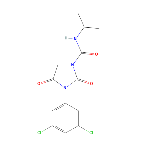 Iprodione (CAS: 36734-19-7) - Chemical Structure and Molecular Formula 