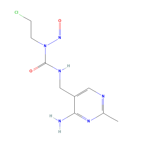 NimustineNIMUSTIN</NOBR><br>CAS:42471-28-3<BR>CAND-1042 (CAS: 42471-28-3) - Chemical Structure and Molecular Formula 