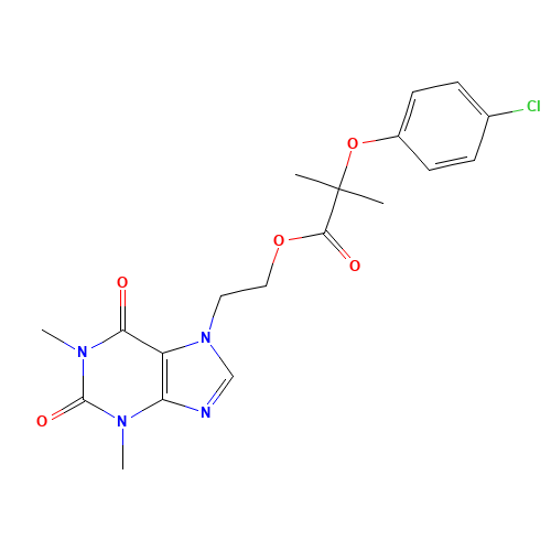 ETOFYLLINE CLOFIBRATE (CAS: 54504-70-0) - Related Chemical Product