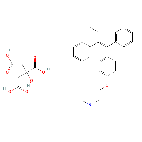 Tamoxifen citrate (CAS: 54965-24-1) - Related Chemical Product