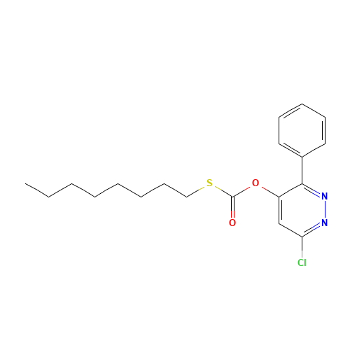 Pyridat (CAS: 55512-33-9) - Chemical Structure and Molecular Formula 